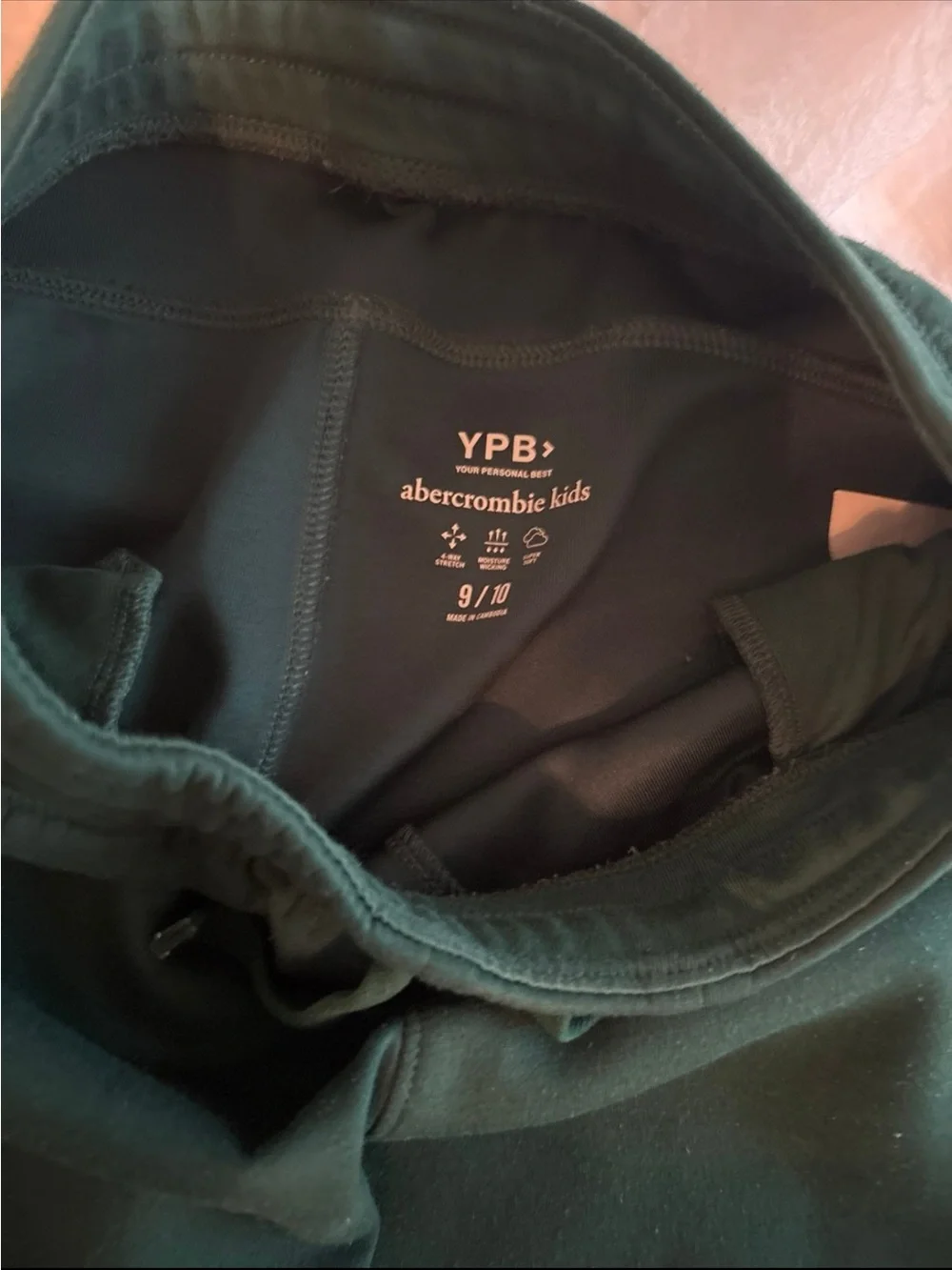 abercrombie kids Teal Green Hoodie & Joggers Set
